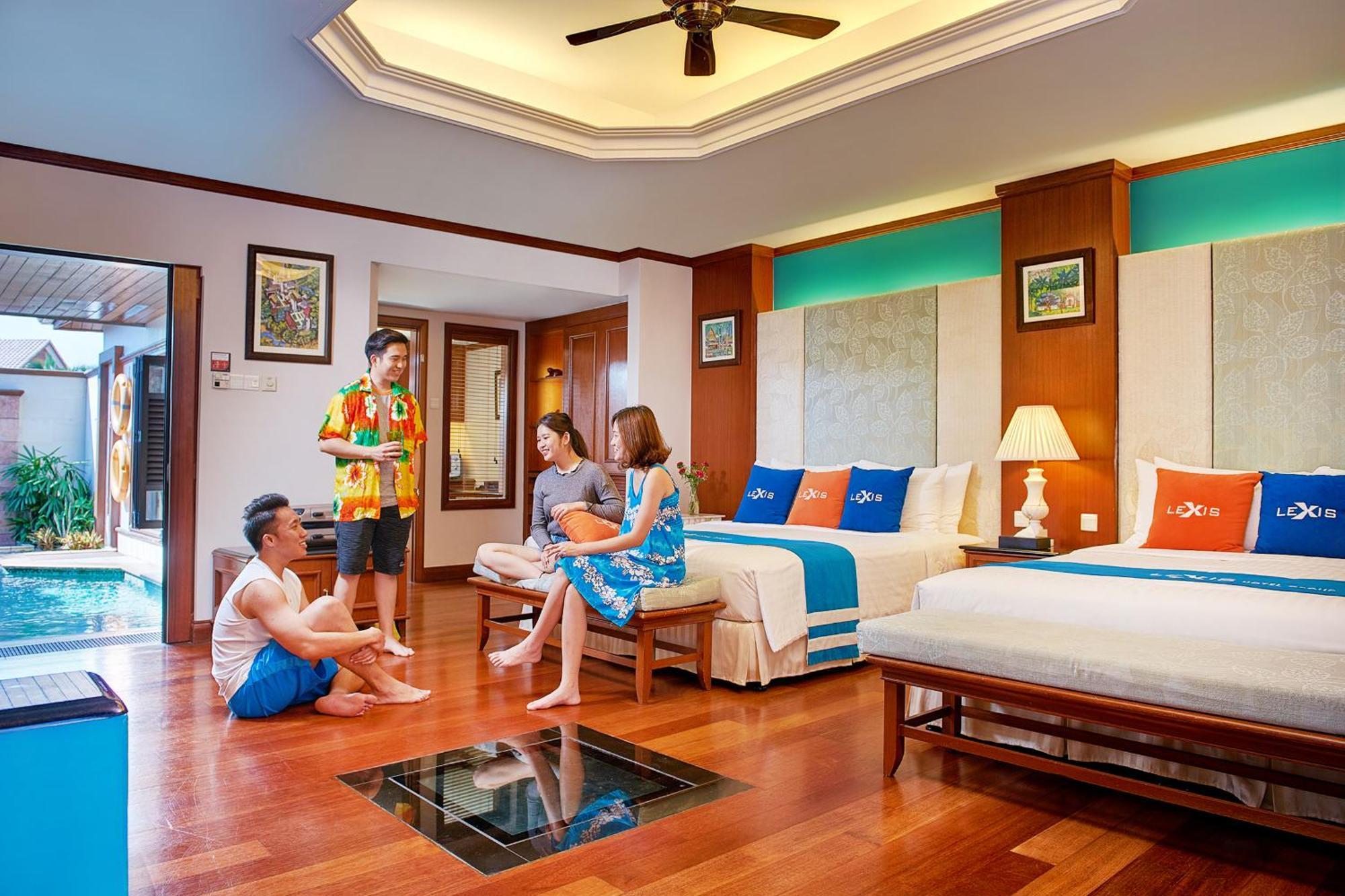 Отель Grand Lexis Порт-Диксон Экстерьер фото Family Pool Villa
